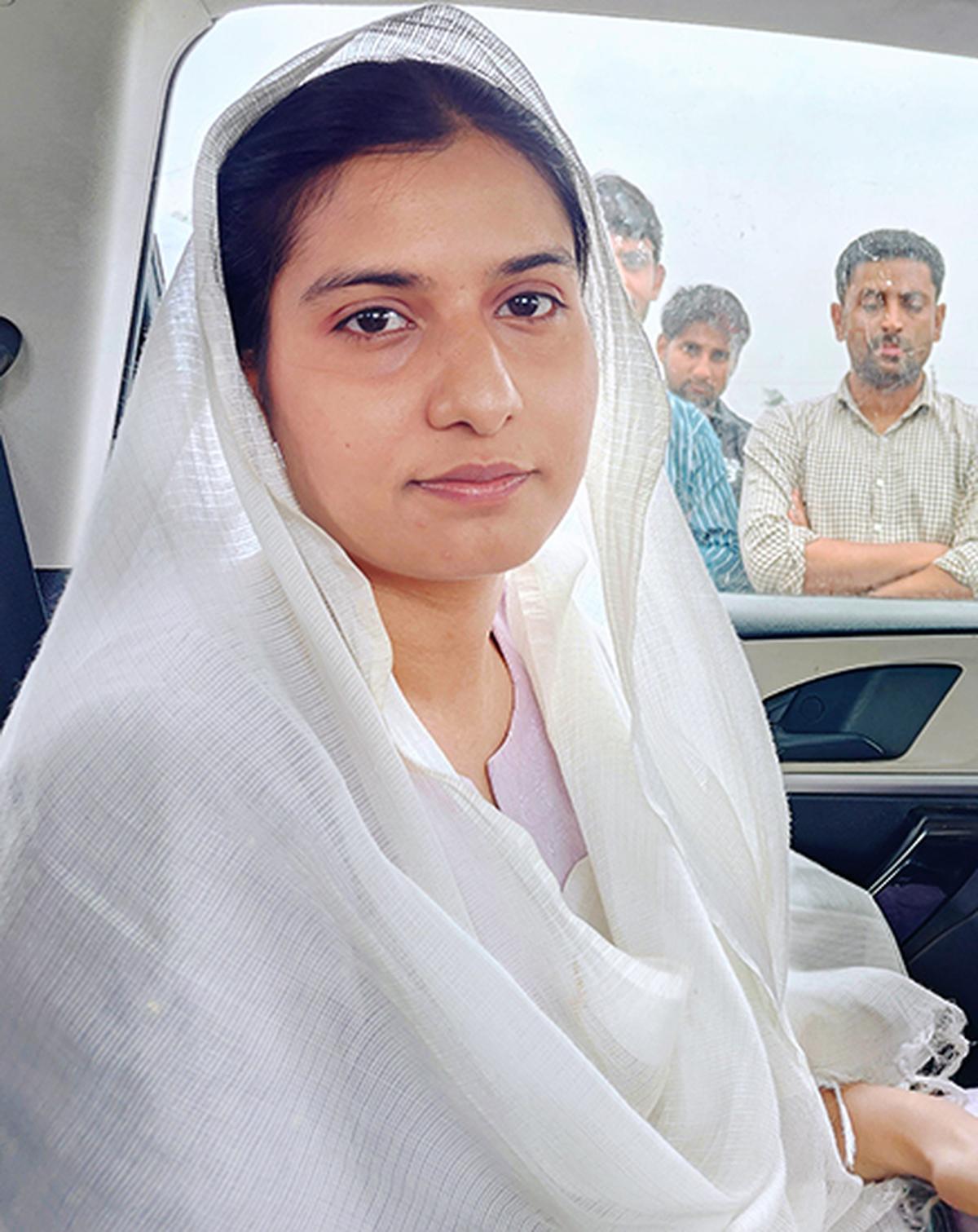 Samajwadi Party candidate Iqra Hasan in Kairana.