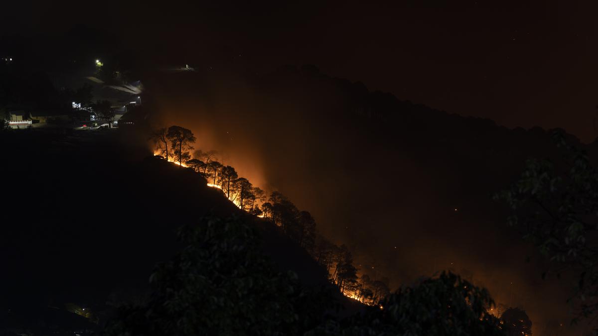 Prolonged dry spell sparks wildfires across Himachal Pradesh