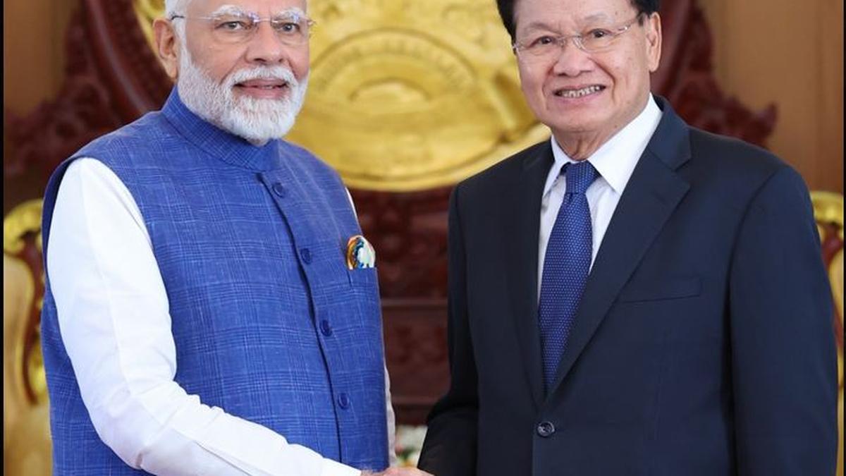 PM Modi leaves for home after ‘productive’ two-day visit to Laos