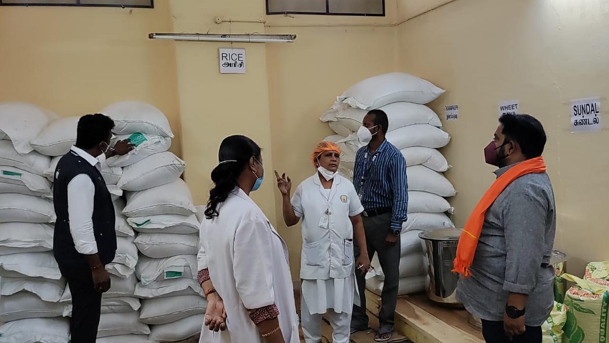 Food safety officials inspect government hospital canteens in Erode