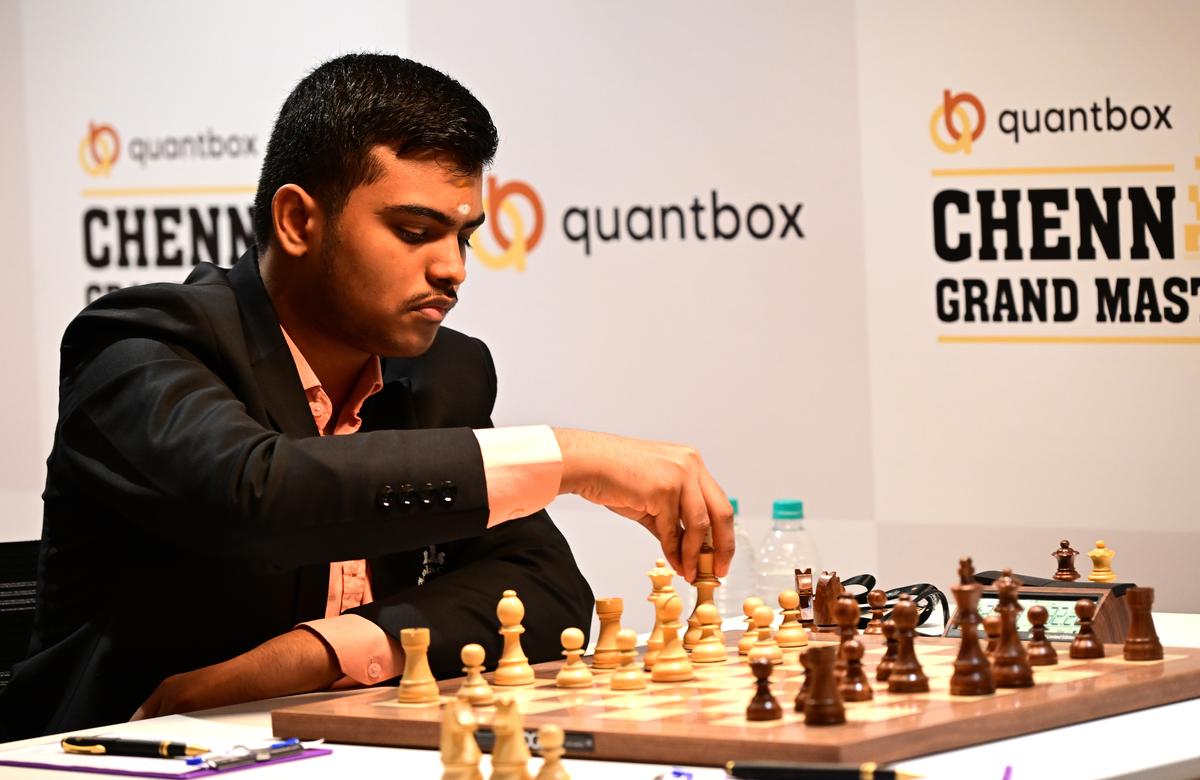 Pranesh lost to Harshavardhan in the final round.