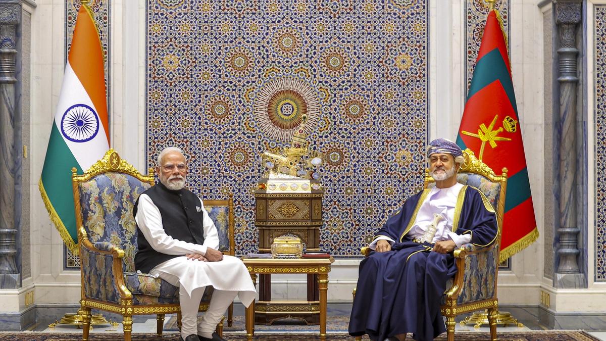 PM Modi conferred with the Order of Oman