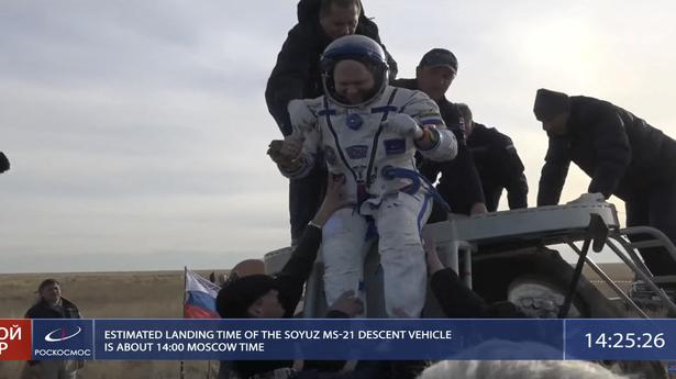 Three Russian cosmonauts return safely from International Space Station