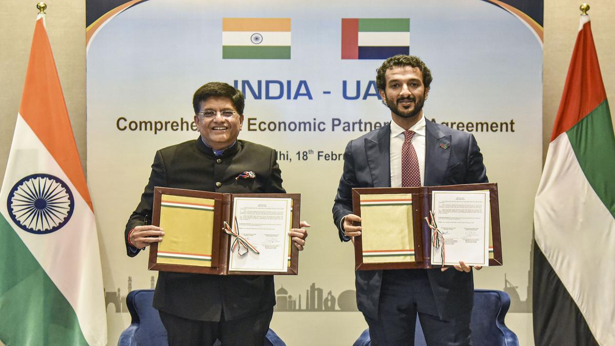 India, UAE sign trade agreement to boost economic ties