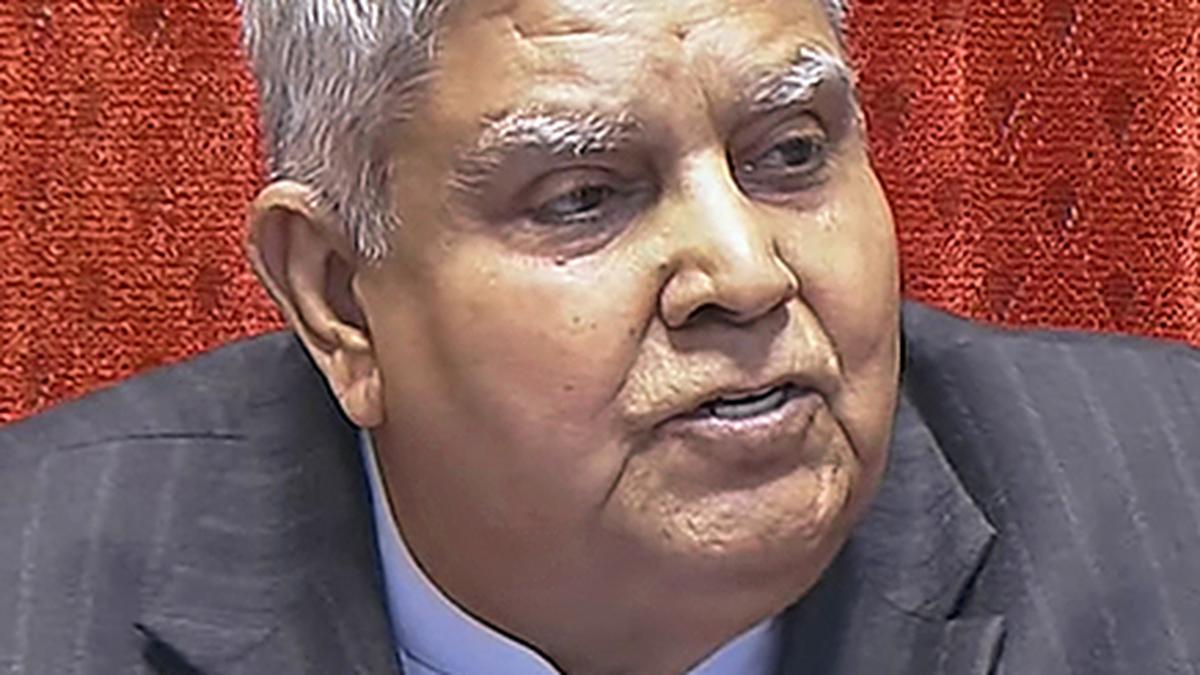 Vice President Jagdeep Dhankhar admitted to AIIMS, condition stable