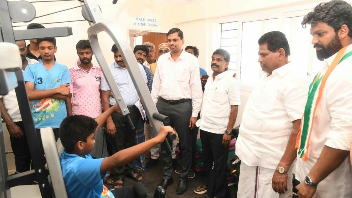 Mini stadium inaugurated in Thoothukudi district