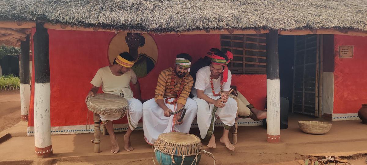 Visitors experience the adivasi lifestyle at Giri Grama Darshini at Pedalabudu near Araku, 130 kilometres from Visakhapatnam.
