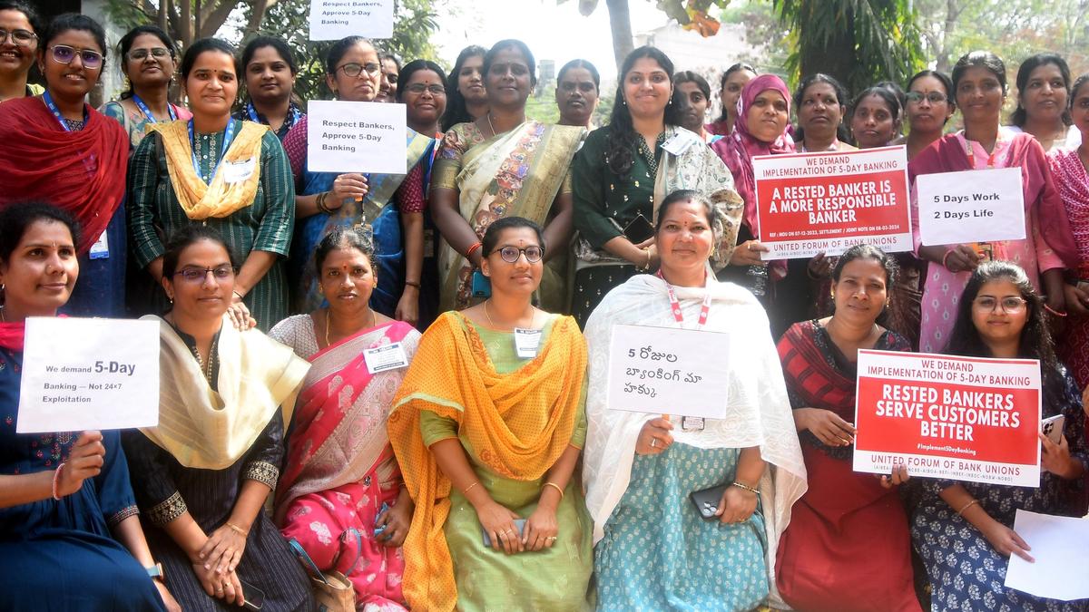 Bank strike paralyses operations in Telangana