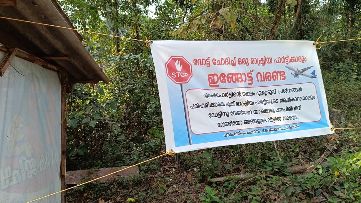 Don’t come seeking votes, say residents affected by delay in Kannur airport runway expansion