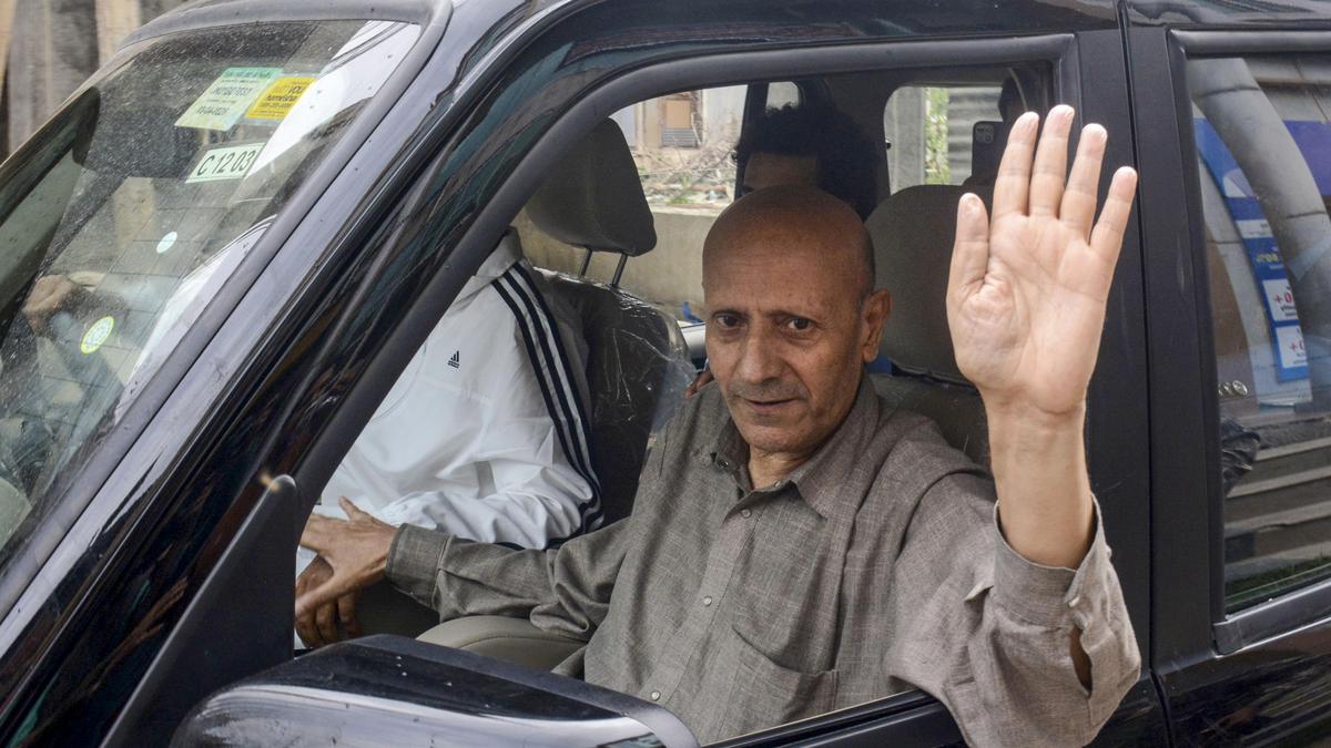 On interim bail, MP Engineer Rashid meets ailing father in Srinagar
