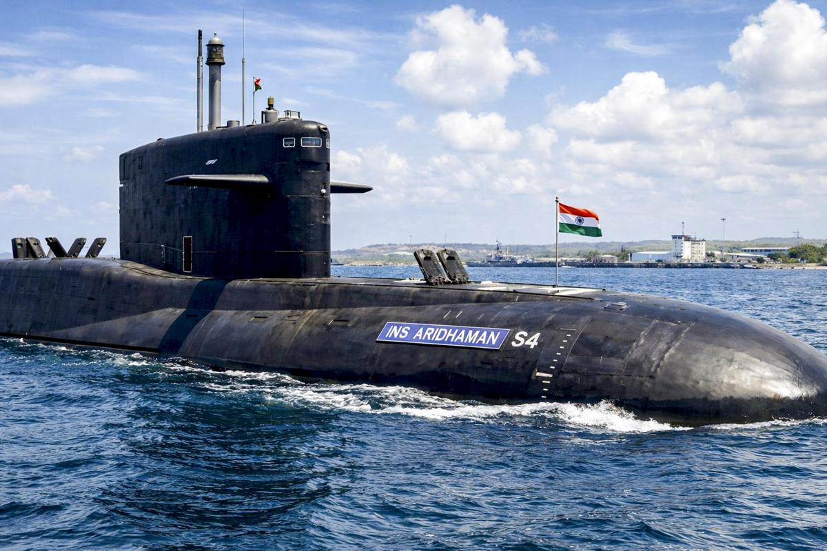 India’s new nuclear powered submarine INS Aridhaman commissioned