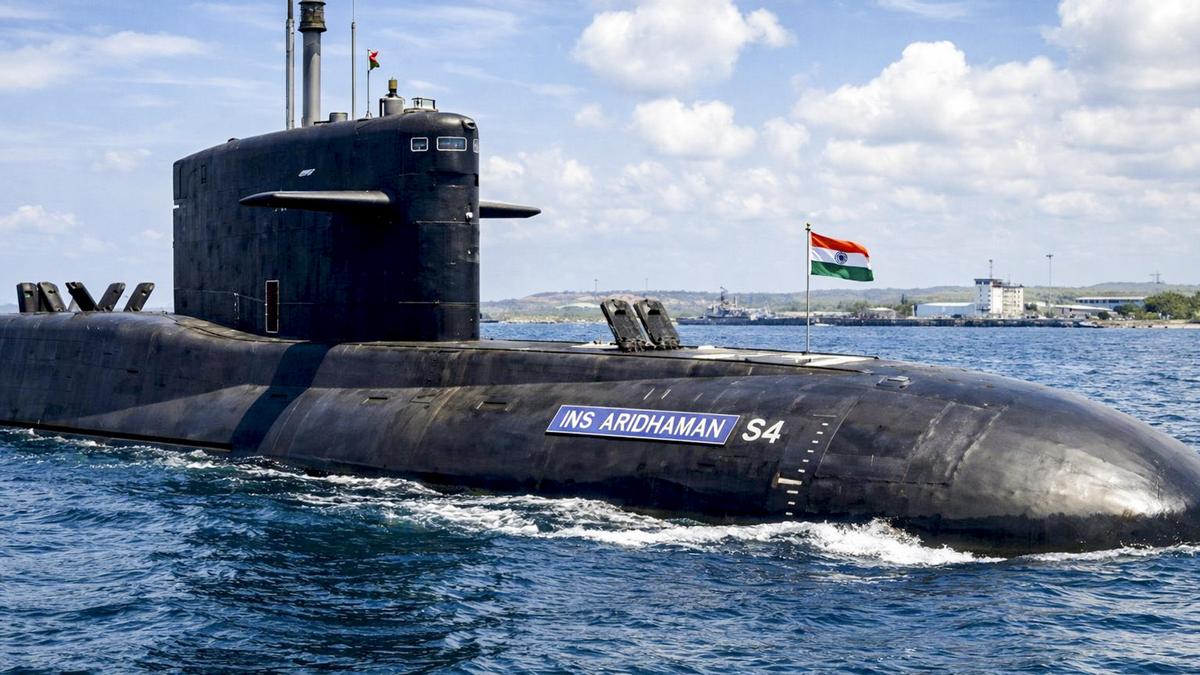 India’s new nuclear powered submarine INS Aridhaman commissioned
