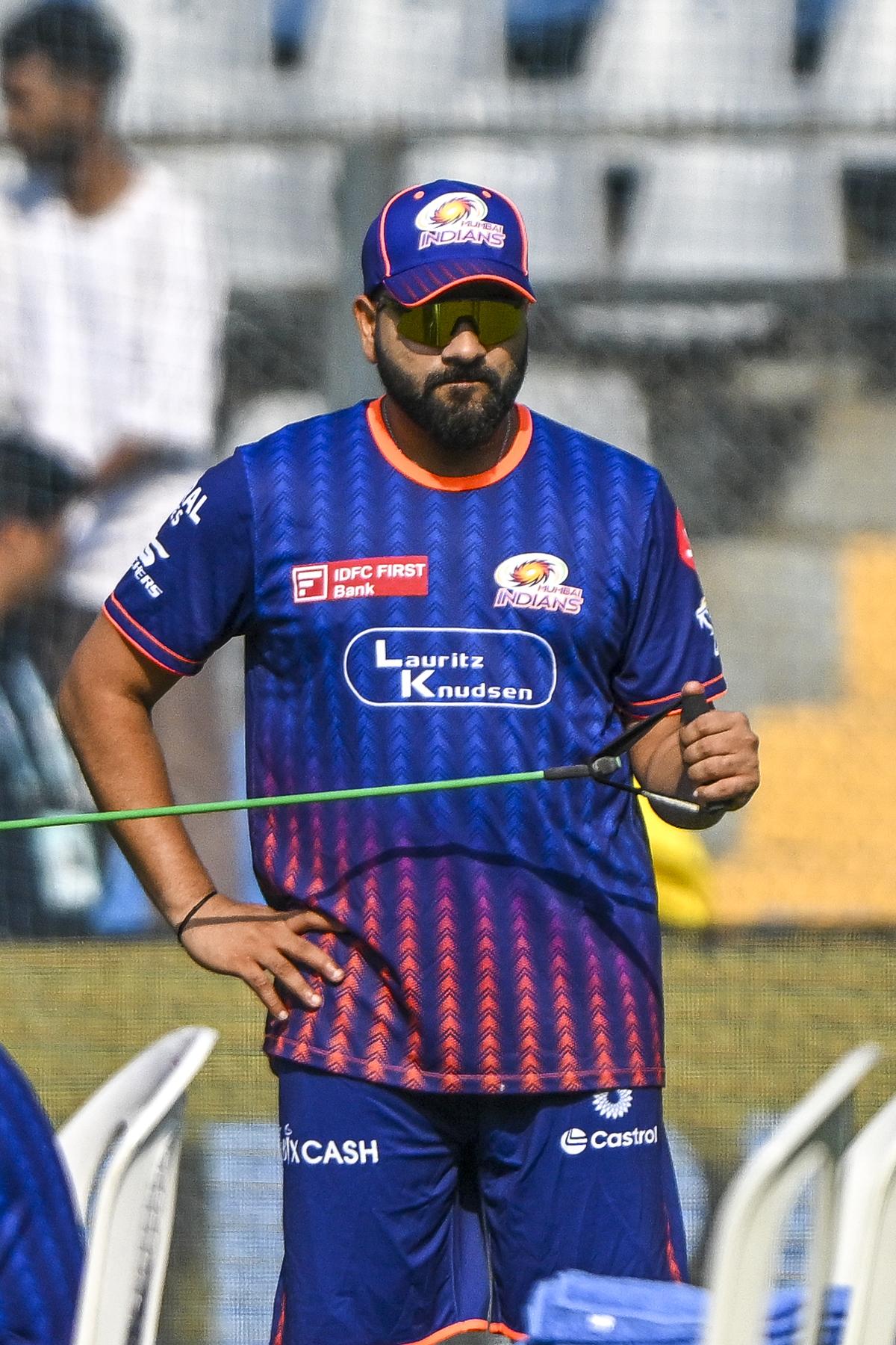 Mumbai Indians’ Rohit Sharma.