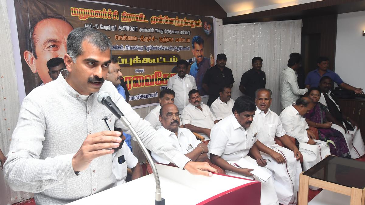 People should neglect parties like BJP, says Durai Vaiko