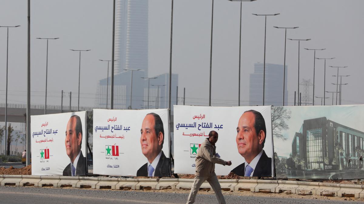 Egypt's Sisi cruises towards victory in subdued election