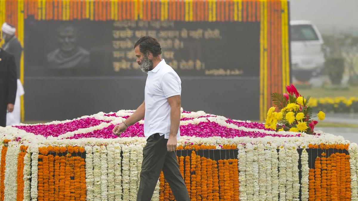 Congress, BJP spar over Rahul Gandhi’s visit to Vajpayee’s memorial