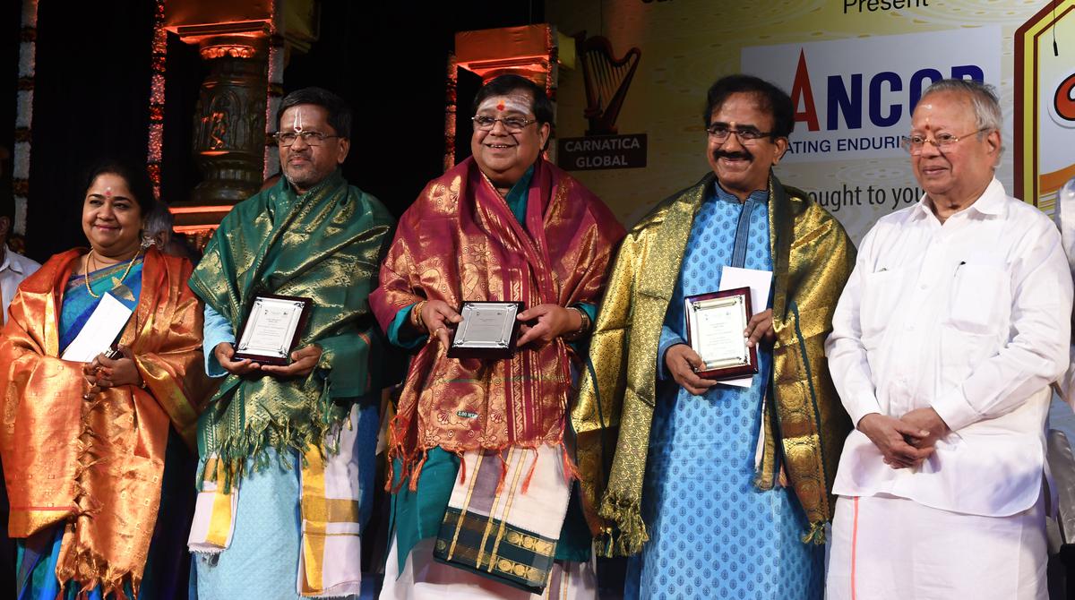 Bharat Sangeet Utsav gets under way, four musicians honoured with ‘Global Ambassador of Carnatic Music’ award