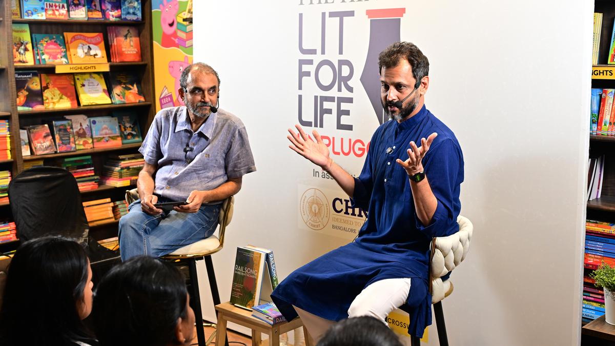 Rahul Bhattacharya’s Rail Song resonates at The Hindu Lit for Life Unplugged