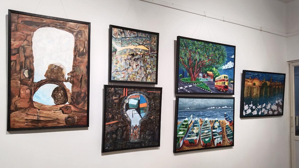 Datham 2023 in Thiruvananthapuram showcases paintings by 19 disciples of veteran artist BD Dethan