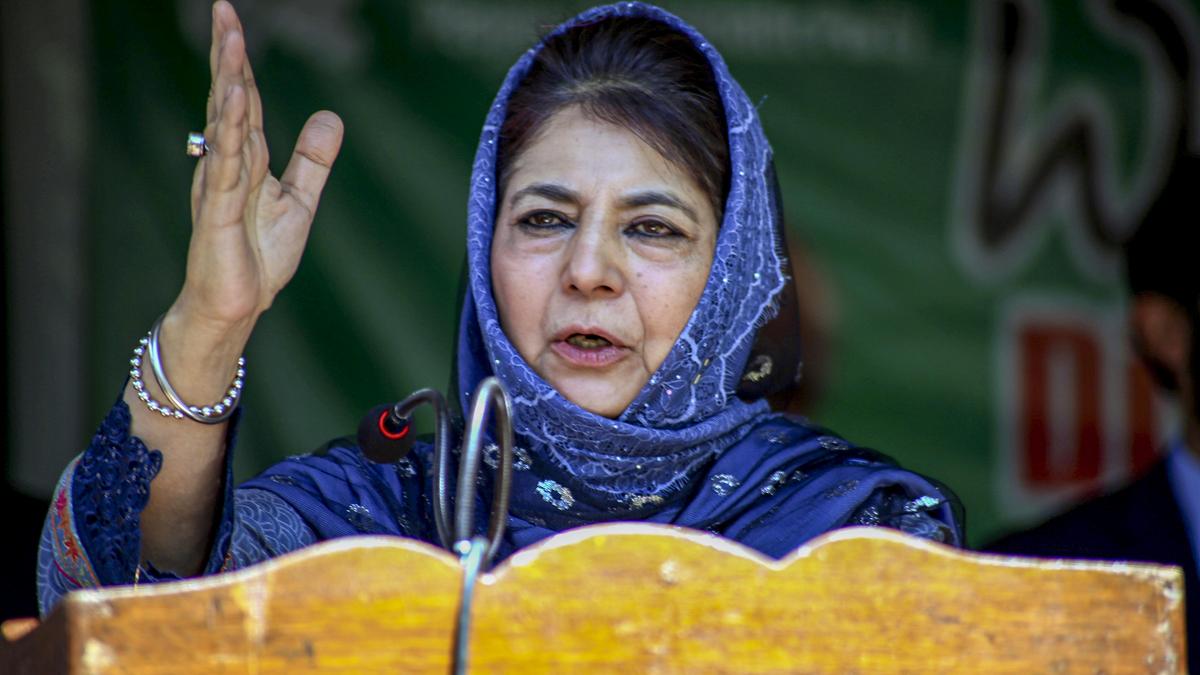 BJP closing seminaries with the help of J&K government: Mehbooba Mufti