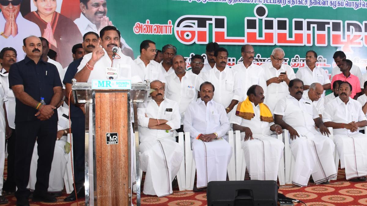 AIADMK rule laid foundation for socio-economic development: Edappadi Palaniswami