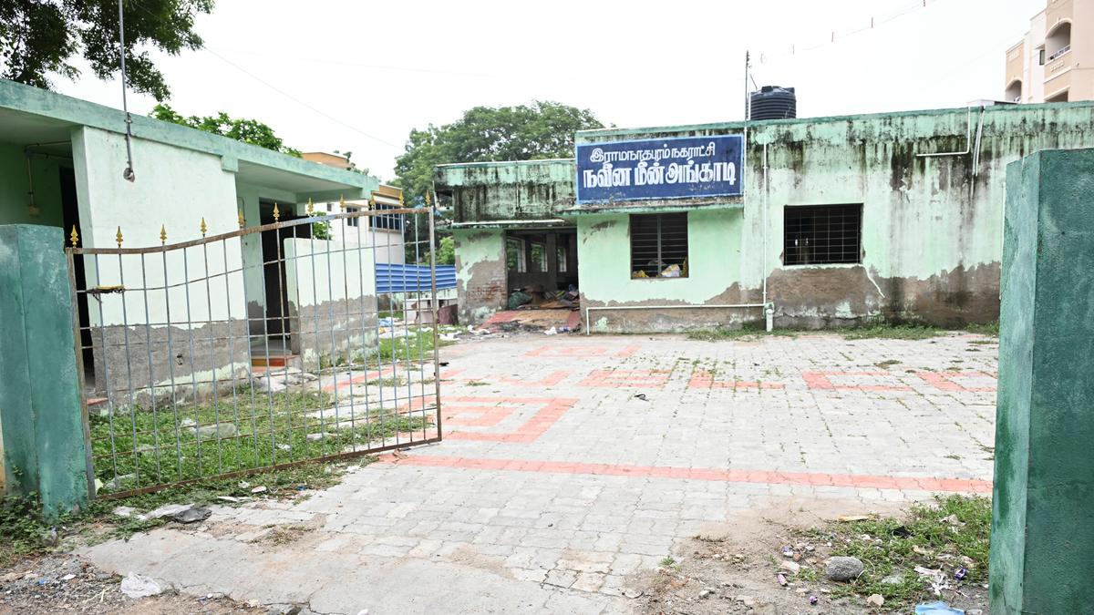 New fish market in Ramanathapuram remains unused since inauguration