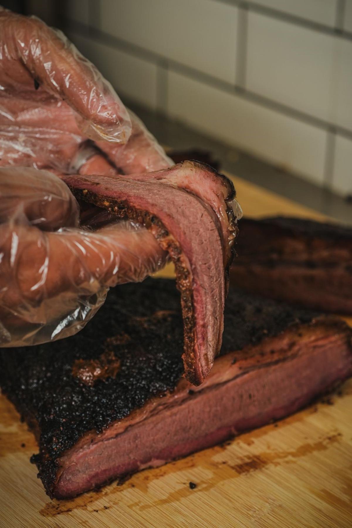 Beef brisket from Big Poppa's Bistro Beef brisket from Big Poppa's Bistro