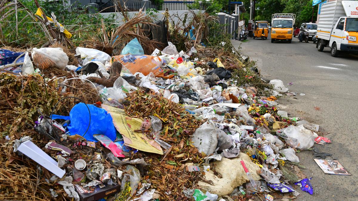 Coimbatore Corporation imposes a fine of ₹4 lakh on waste disposal company for open dumping