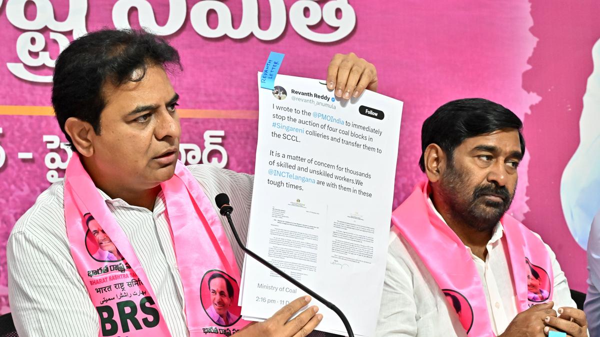 Citing report inThe Economist, KTR asks Congress Govt to stop smear campaign against BRS rule