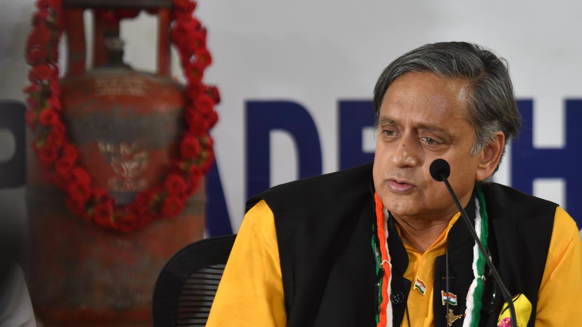 People need 100% committed govt. and not 40% commission govt.: Tharoor