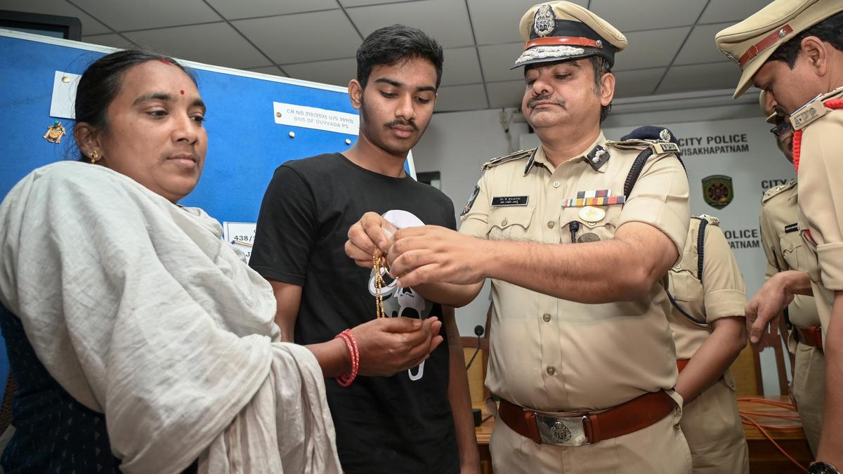 Vizag city police arrest 77 property offenders, recover ₹37 lakh worth property