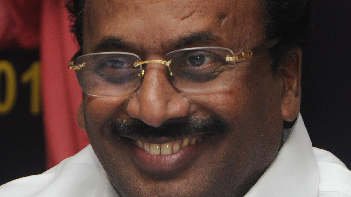 Saidai Duraisamy urges AIADMK to follow M.G.R. and Jayalalithaa’s approach of political reconciliation