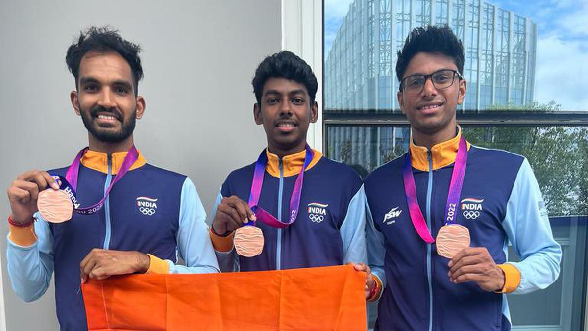 Chennai college student wins bronze medal at Asian Games speed skating relay