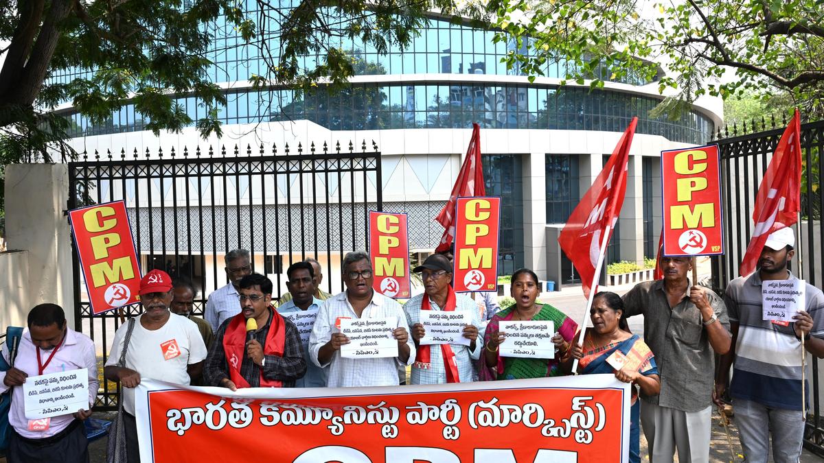 Left parties protest GVMC’s proposed ‘tax on walking’