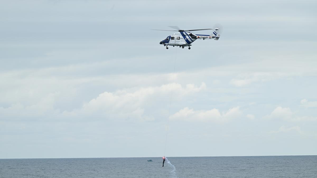Two bodies recovered after Indian Coast Guard helicopter crashed in Arabian sea