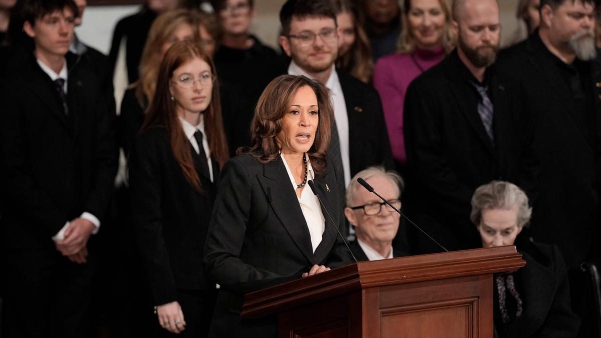 Harris will travel to Asia, Mideast, Europe during her final week in office