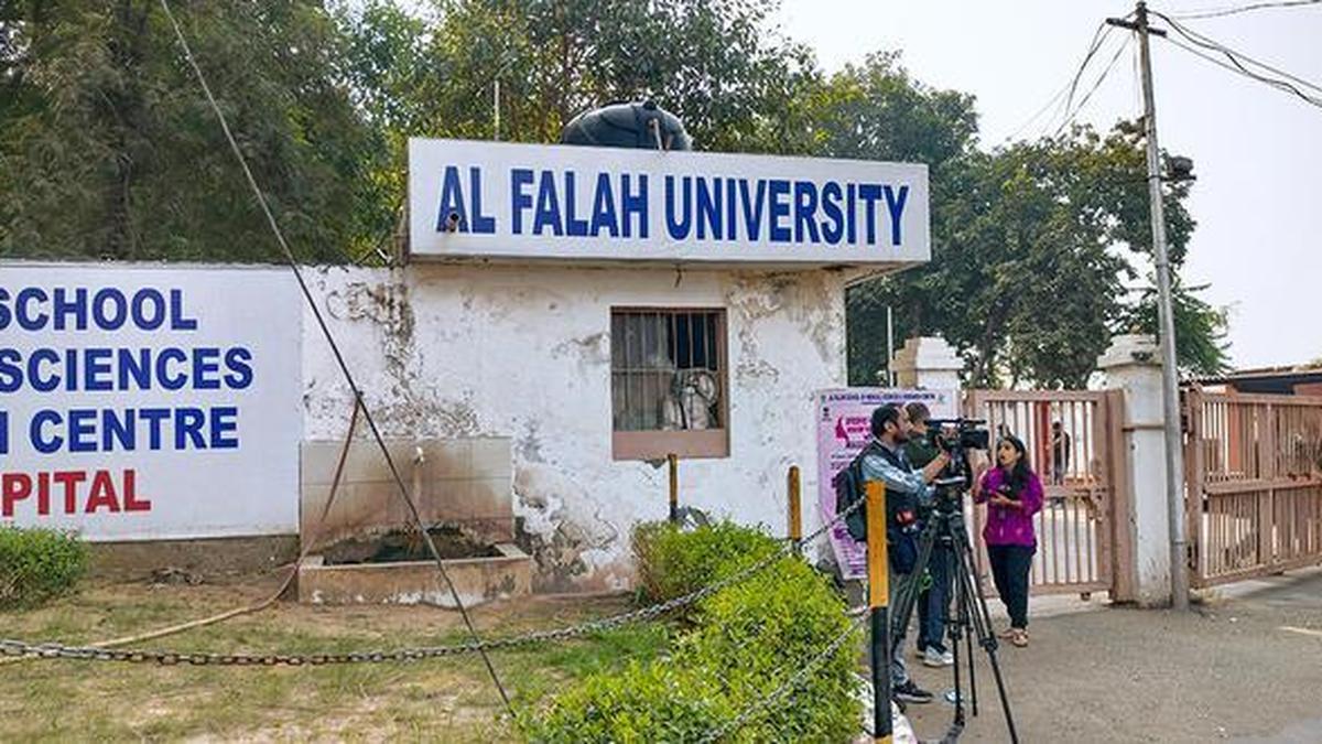Delhi Police arrests Al Falah University's chairman in forgery case - The Hindu by Authors
