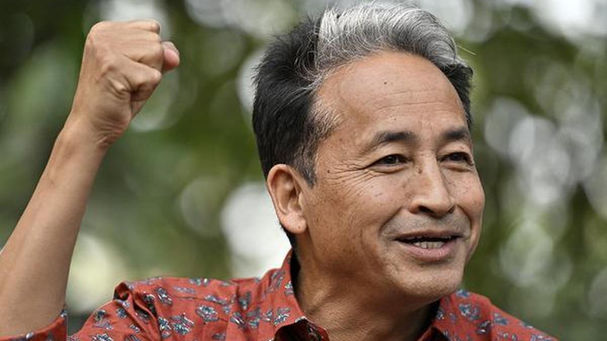 Sonam Wangchuk gets warm welcome in Kargil, calls for unity and equal rights for Ladakh