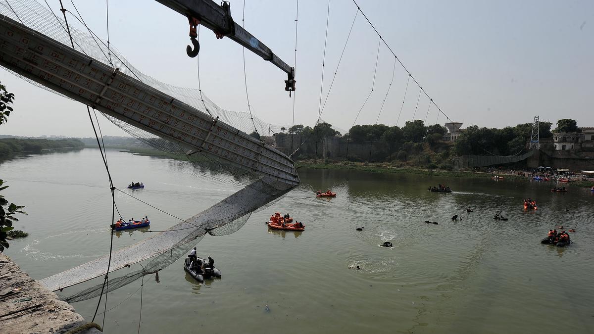 Charge-sheet filed in Morbi bridge collapse case, 10th accused named