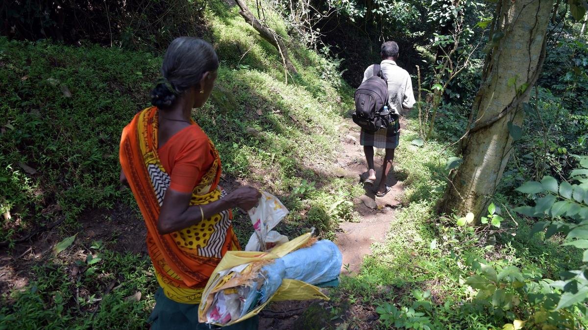 A door to a housing scheme, tribals find hard to open