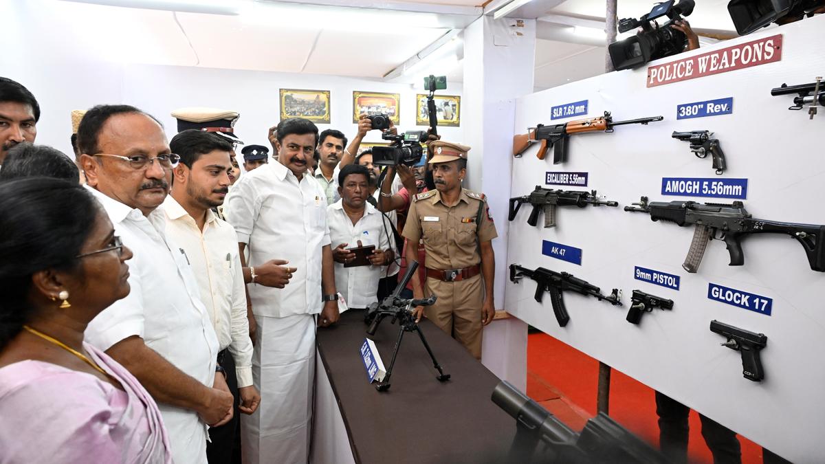 Minister inaugurates government exhibition in Coimbatore