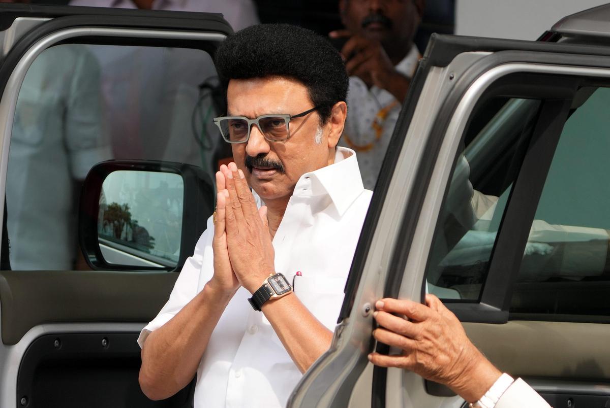 BJP, AIADMK's calculation is to delete voters' names through SIR: Tamil Nadu  CM Stalin - The Hindu