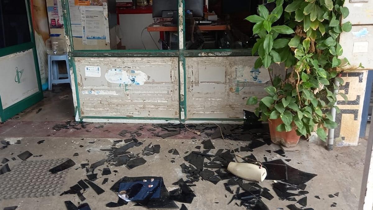 Assault on BJP worker in Hassan, office ransacked
