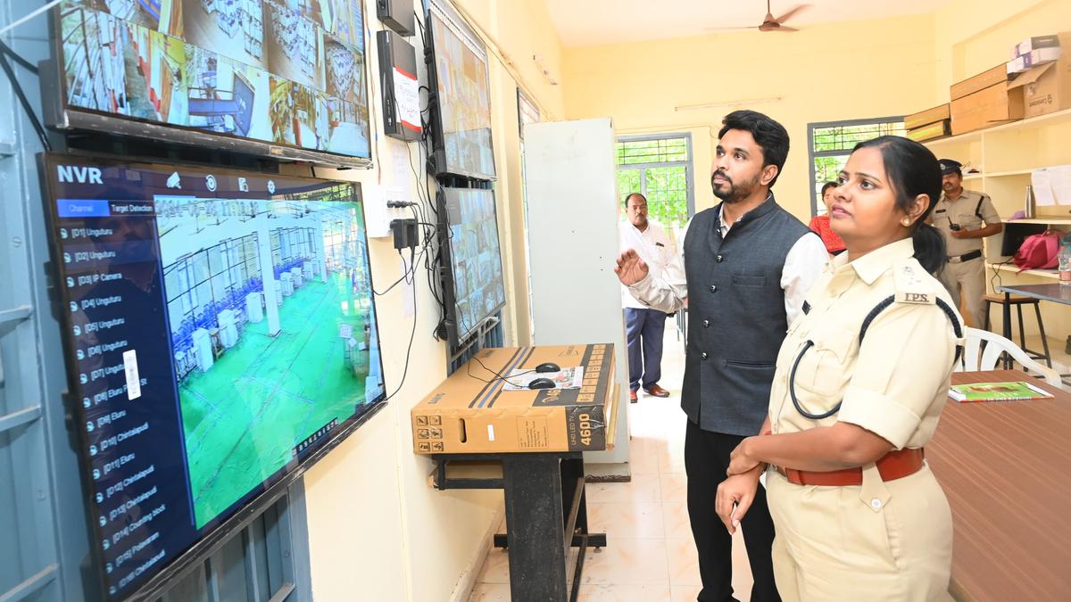 A.P. police gear up for counting day, step up surveillance at strongrooms, declare them as ‘Red Zone’