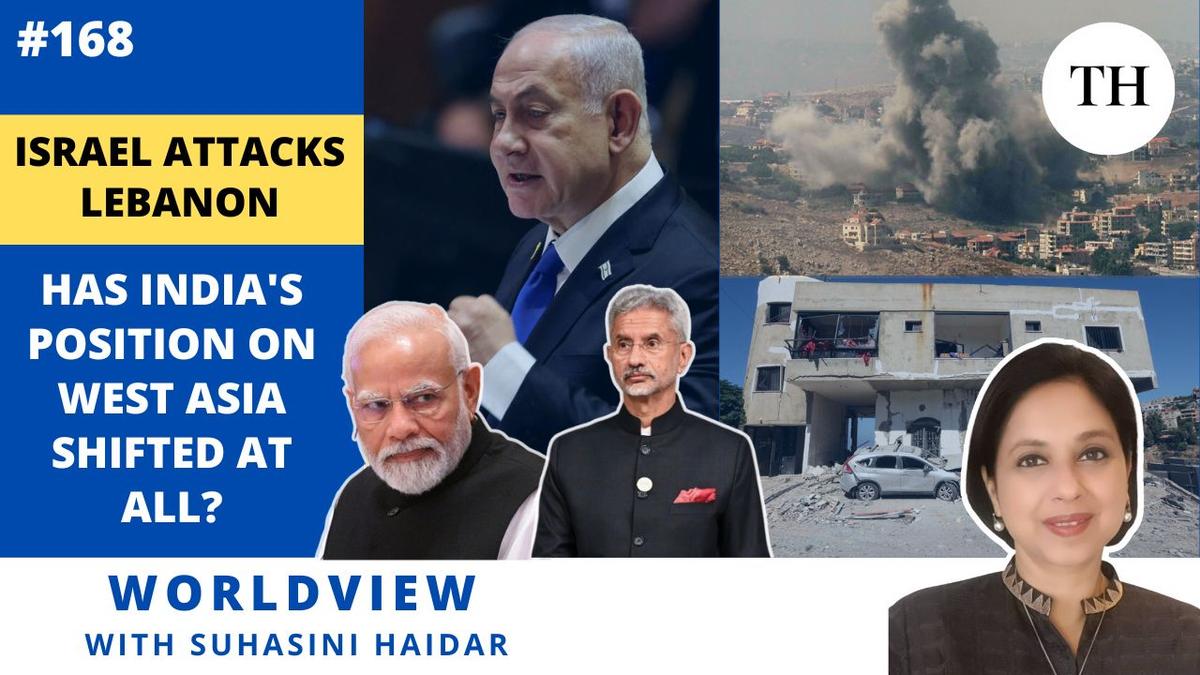 Watch: Israel attacks Lebanon: Has India’s position on West Asia shifted at all?