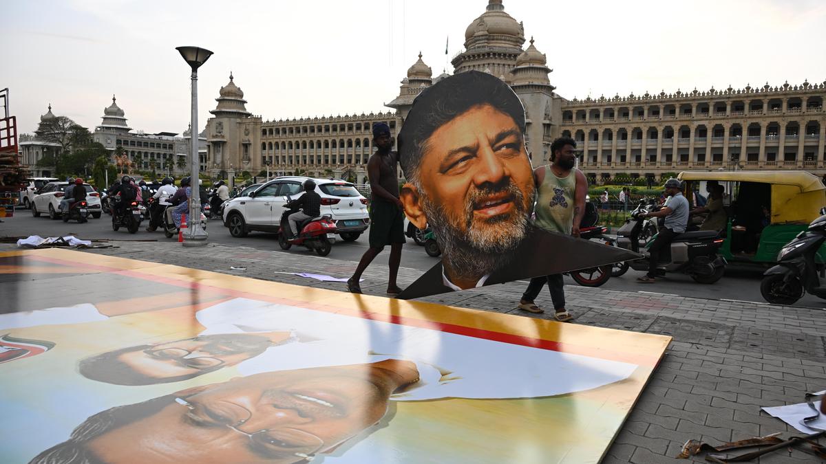 Karnataka CM swearing-in LIVE: D.K. Shivakumar to be sworn in as Karnataka CM