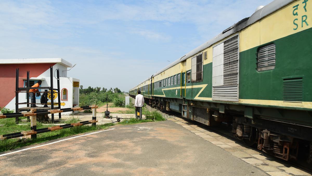 Sectional speed of trains on Tiruvarur - Karaikudi stretch increased to 110 km per hour