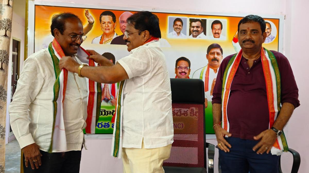 Former PCC president’s son joins Congress in Srikakulam