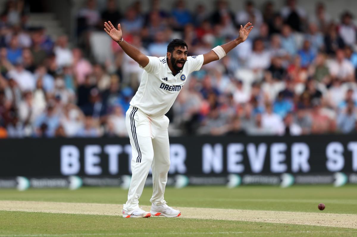 Jasprit Bumrah celebrates a wicket on day 3 of the first Test against England in Leeds on June 22, 2025. Jasprit Bumrah celebrates a wicket on day 3 of the first Test against England in Leeds on June 22, 2025.