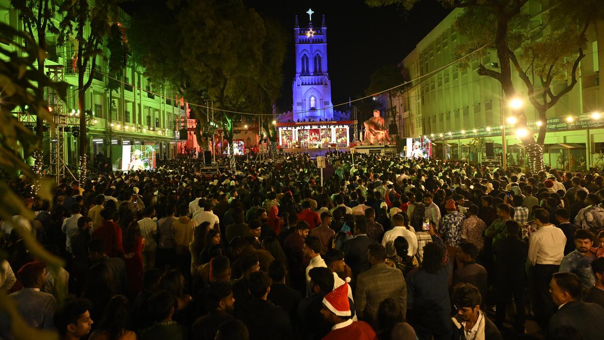 Christmas lights up Hyderabad with midnight mass, carols and festive cheer